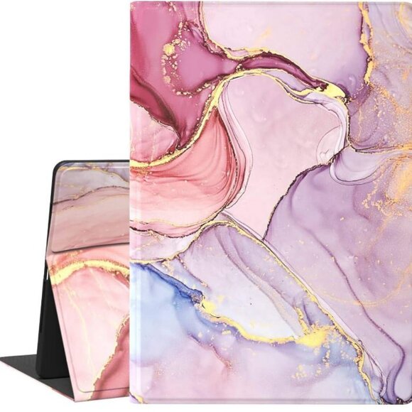 iPad 9.7 5th/6th Generation Pink Marble Case - Picture 1 of 2